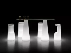 Basamento per Tavolo 75x33 Fura Light con Kit Luce
