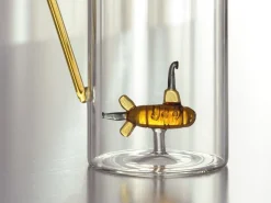 Caraffa in vetro Yellow Submarine