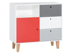 Cassettiera alta e larga Concept