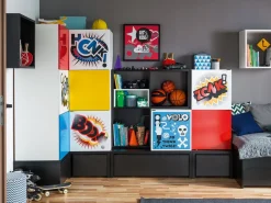 Cassettiera con piattaforma 53x53 Young Users