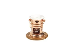 Cioccolatiera con set di forchettine