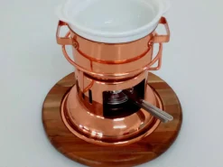 Cioccolatiera con set di forchettine