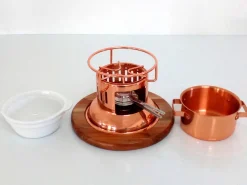 Cioccolatiera con set di forchettine