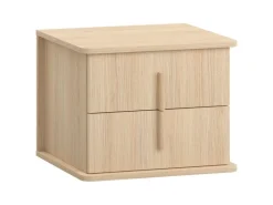 Comodino con 2 cassetti OMM