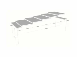Consolle allungabile Camelia 90/290