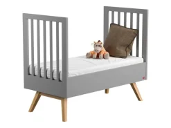 Culla II 140x70 Nautis grigio/quercia