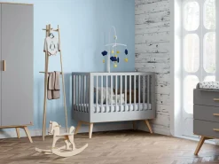 Culla II 120x60 Nautis grigio-quercia