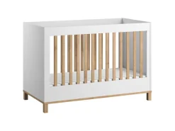 Culla 60X120 Altitude FR bianco/quercia