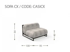 Divano CX Casilda