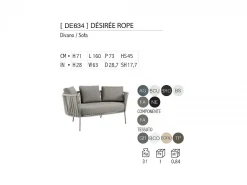 Divano Daisy Rope