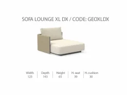 Divano Lounge XL Destro George