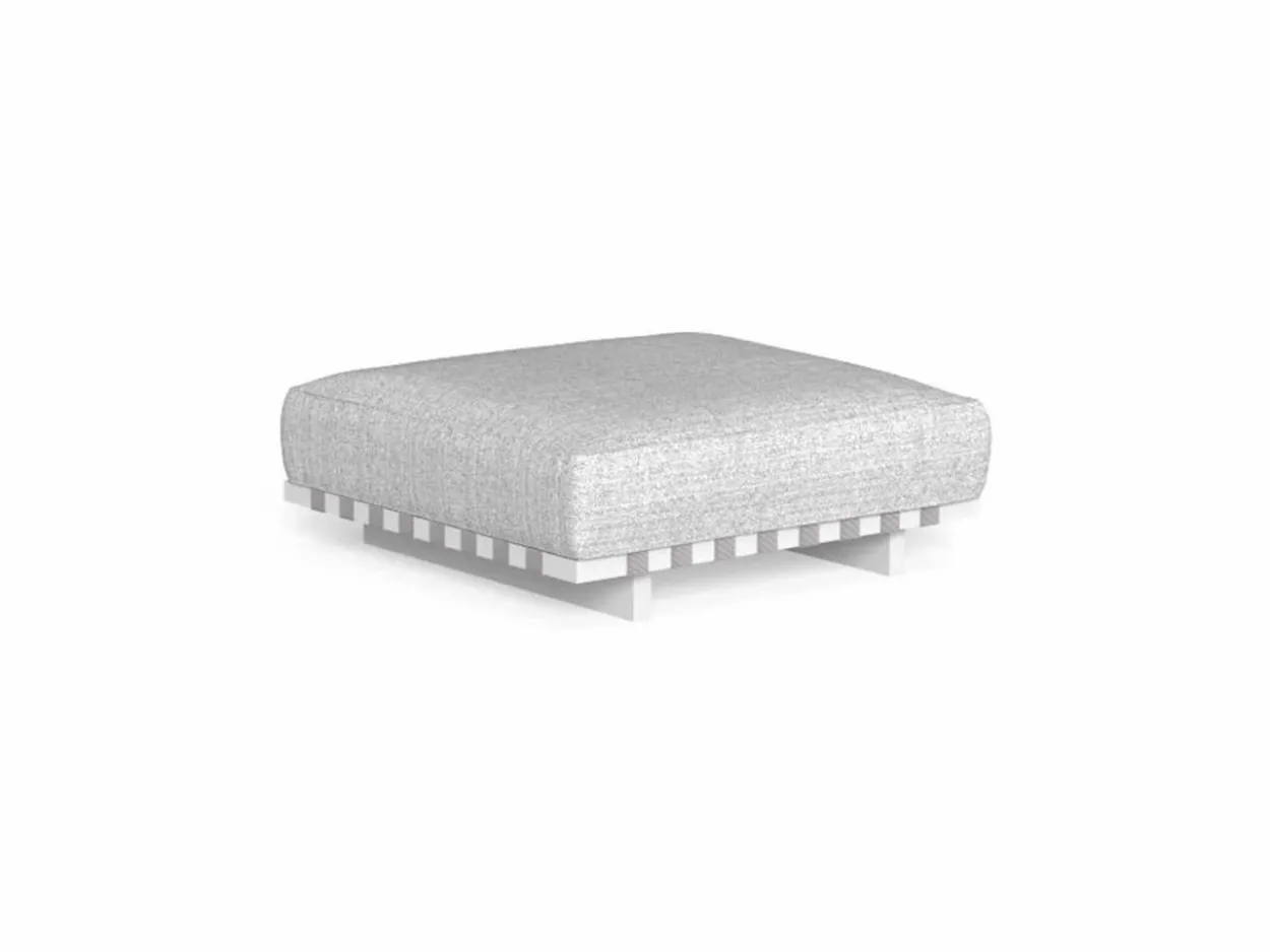 Divano Sinistro Argo/Alu con Pouf