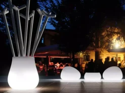Fioriera Drop Light con Kit Luce Outdoor