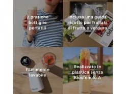 Frullatore di frutta Detoximix green apple