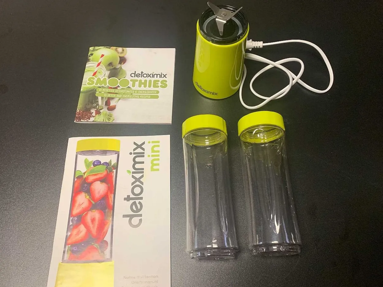 Frullatore di frutta Detoximix green apple