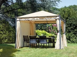 GAZEBO IN FERRO 3X3