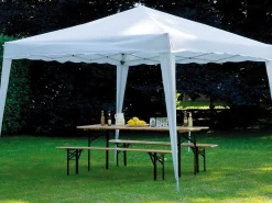 Gazebo Pieghevole 3x3 portatile struttura in ferro