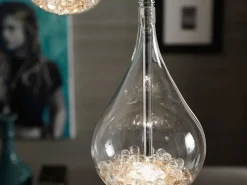 Lampada a sospensione Perle tripla