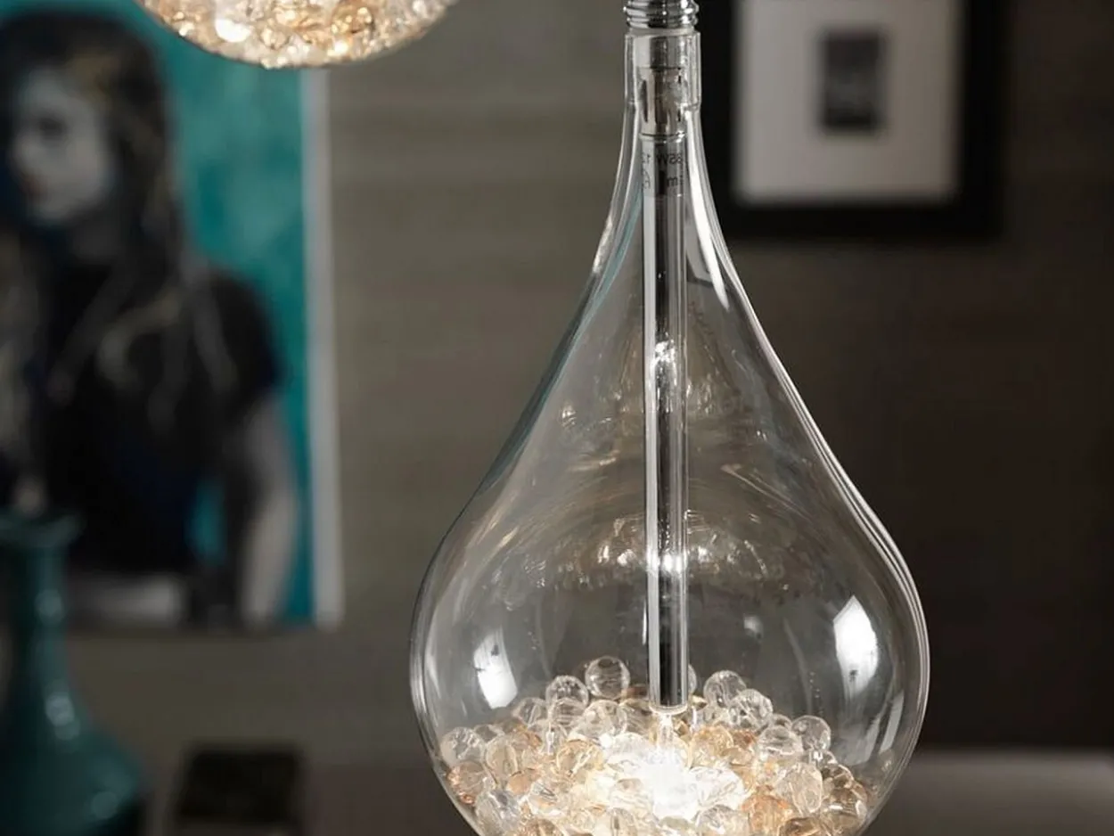 Lampada a sospensione Perle tripla