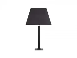 Lampada Elegance base quadra paralume a piramide h 72