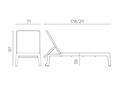 Lettino Plano