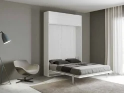Letto a scomparsa Kentaro una piazza e mezza con pensile