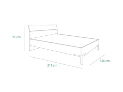 Letto Matrimoniale Cordelia