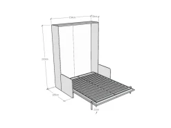 Letto 140 Sofà Kentaro