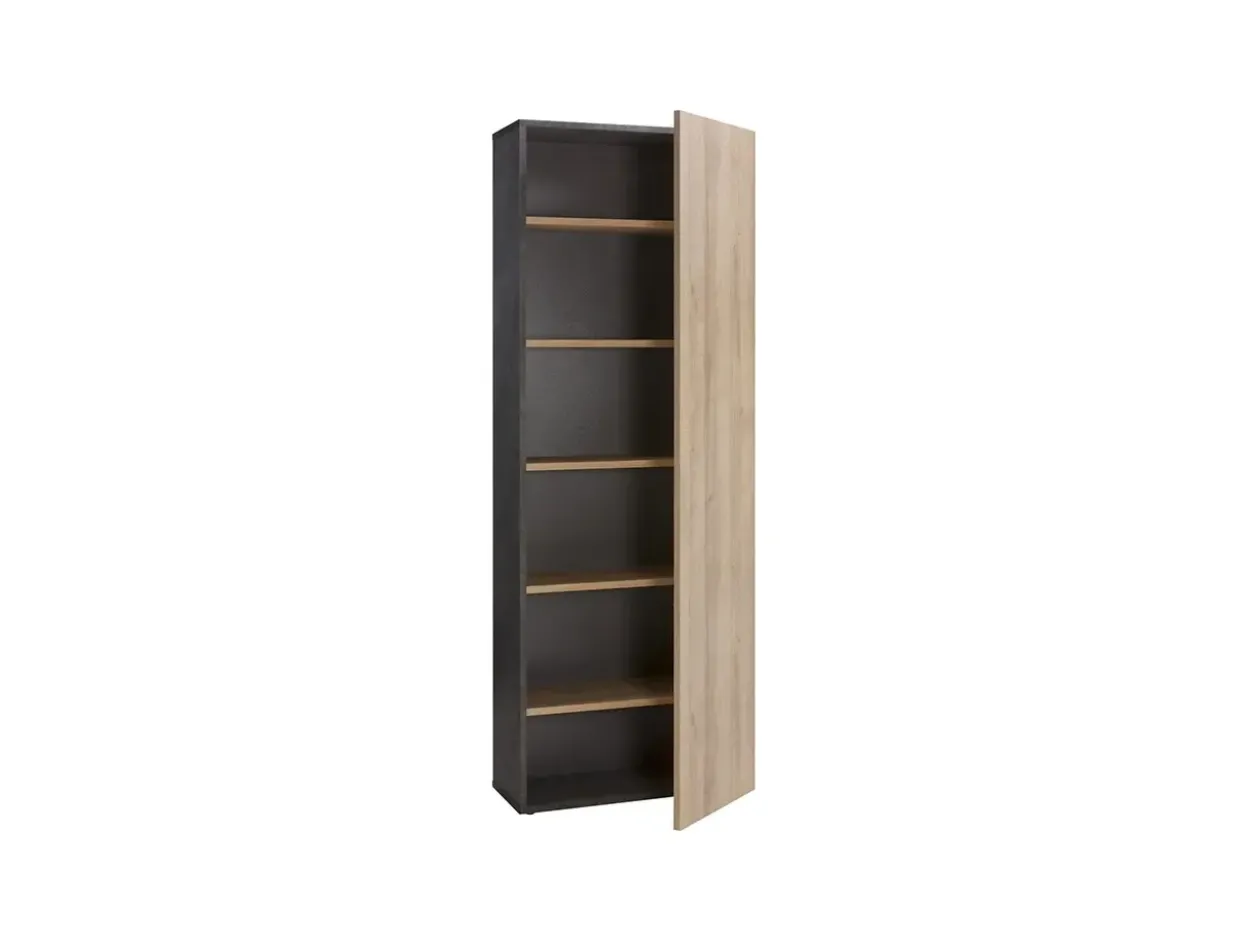 Libreria in legno alta Carissa