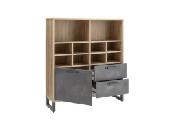 Libreria in legno Iris