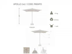 Ombrellone Apollo
