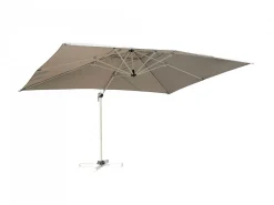Ombrellone Rettangolare 3x4 fusto bianco con maniglione