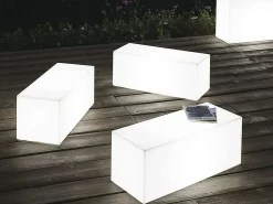 Panca Kube con Kit Luce Esterno