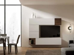 Parete Tv attrezzata Isoka A11
