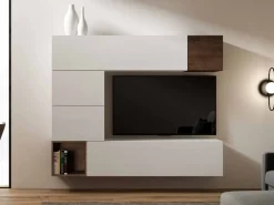 Parete Tv attrezzata Isoka A11