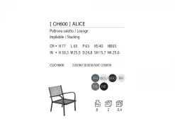 Poltrona Bassa Alice