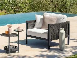 Poltrona Living Dolcevita Alluminio