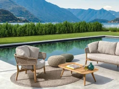 Poltrona Living Moon/Teak