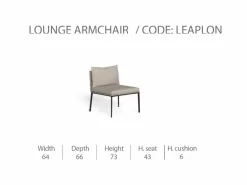 Poltrona Lounge Leaf