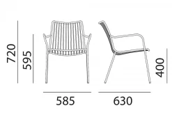 Poltrona Nolita Lounge 3659