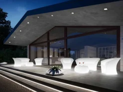 Poltrona Ohla Light con Kit Luce Outdoor