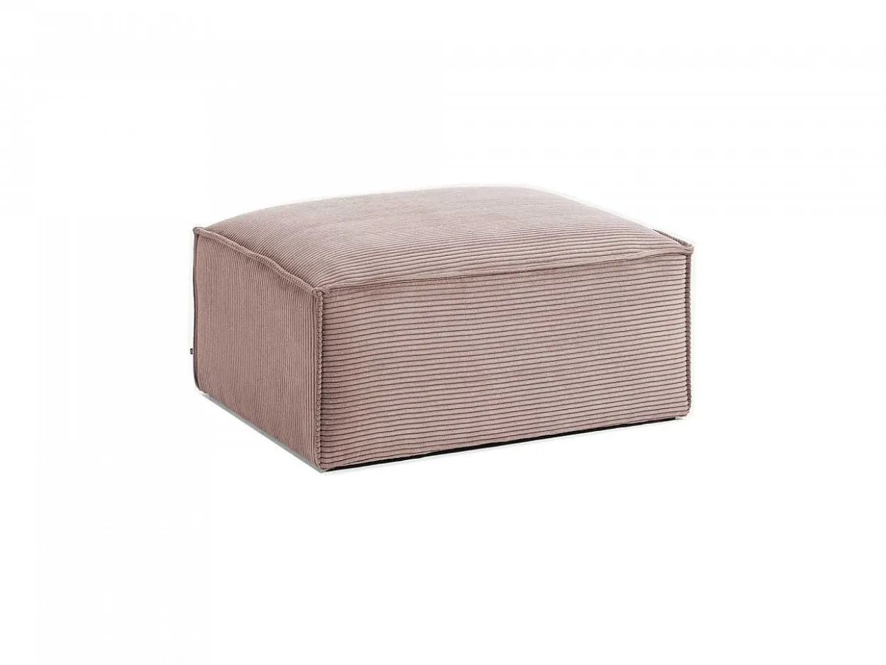 Pouf Domino velluto a coste