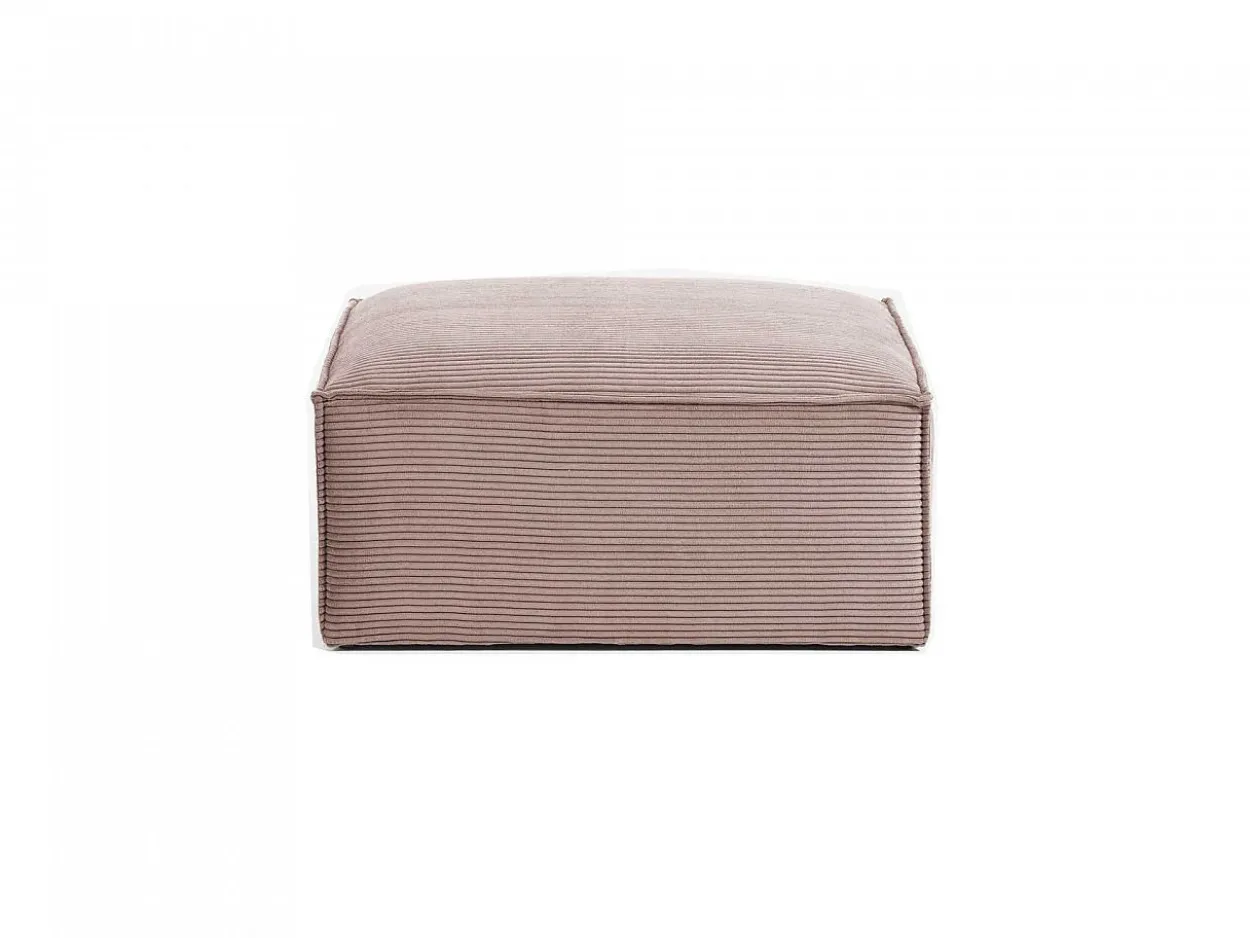 Pouf Domino velluto a coste