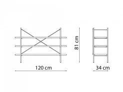 Scaffale Etagere 81
