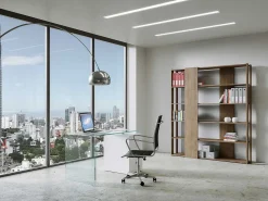 Scrivania con cassettiera B-Desk