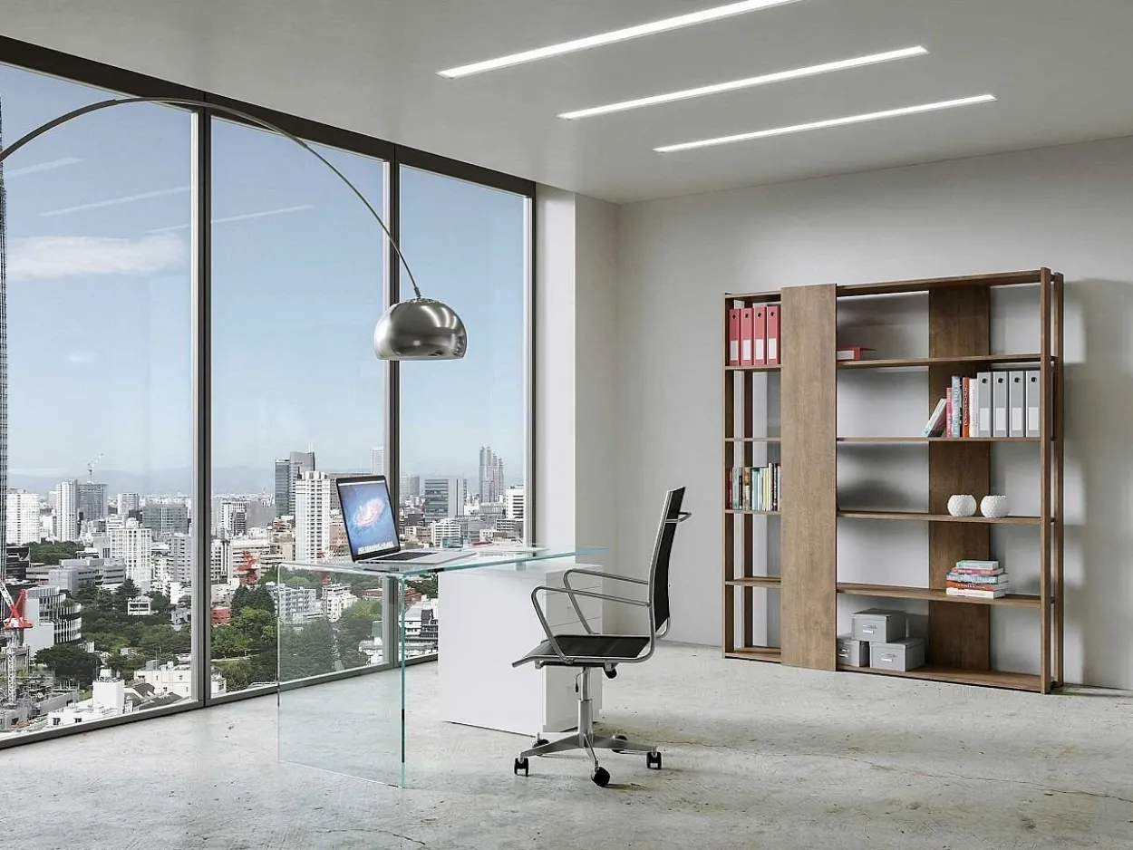 Scrivania con cassettiera B-Desk