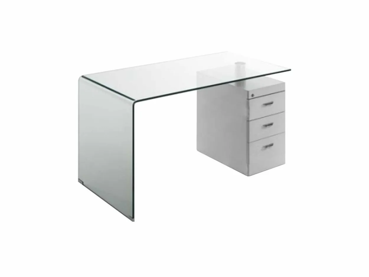 Scrivania con cassettiera B-Desk