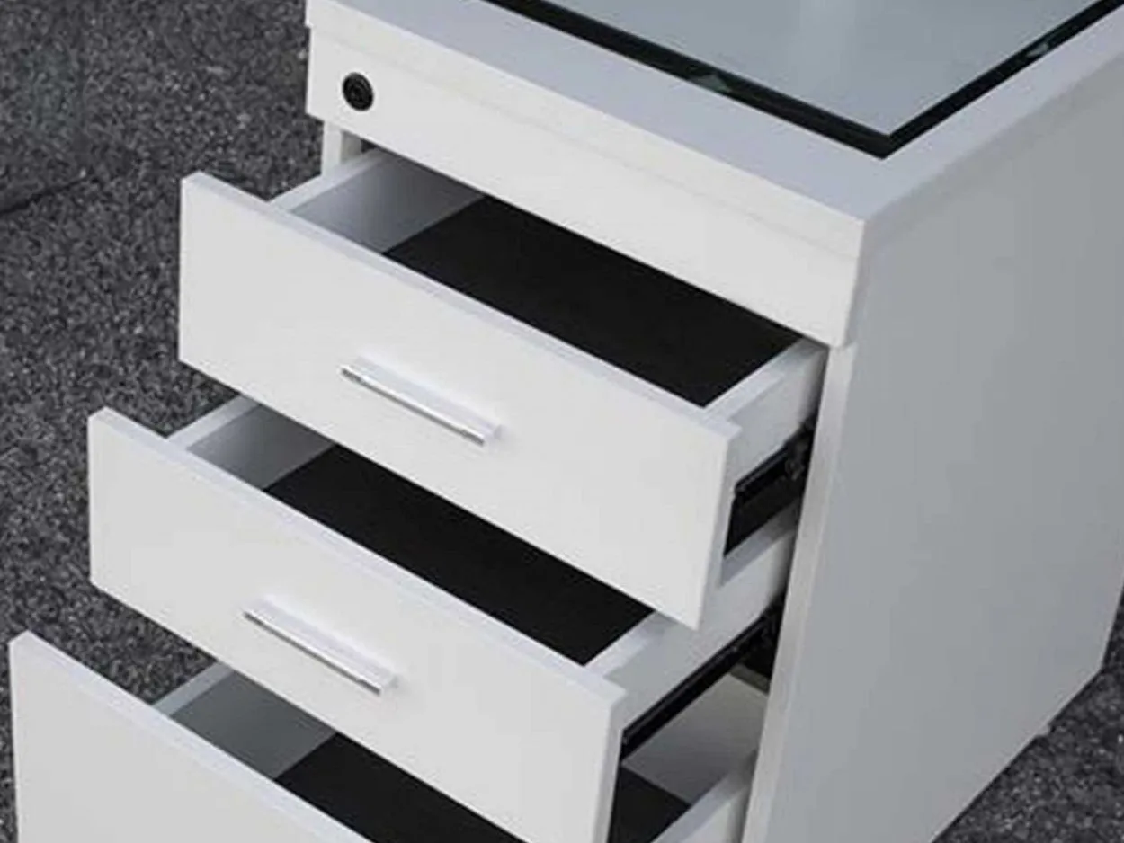 Scrivania con cassettiera B-Desk