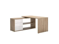 Scrivania con cassetti Luna