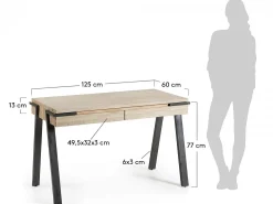 Scrivania Deanna 125X60
